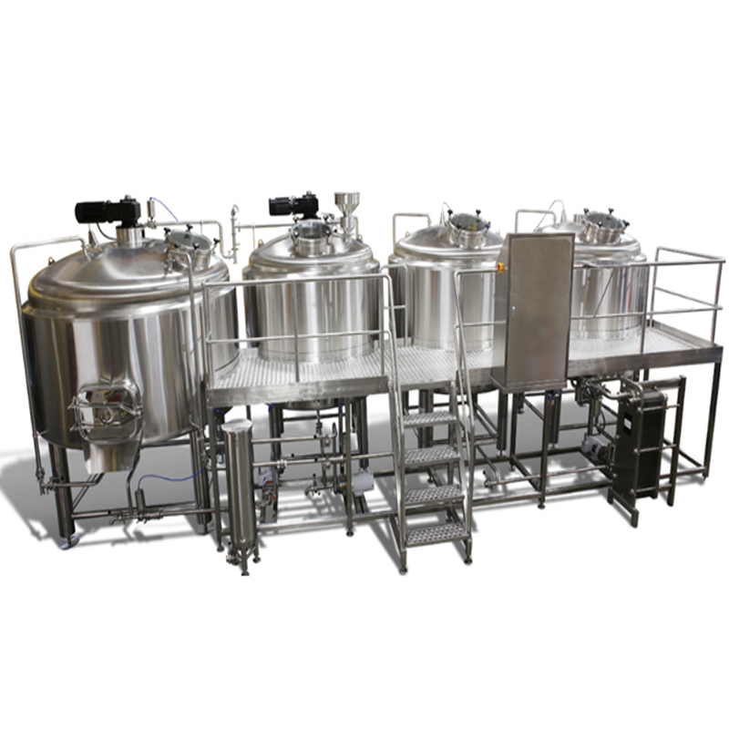 工場最高品質の工業用醸造所 300L 500L 1000L 2000L 3000L 醸造所ビール醸造設備