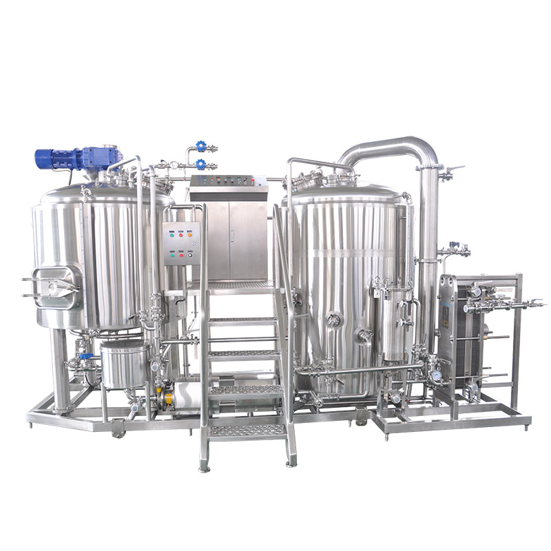 500liters の熱い販売のパイロット醸造所の設備のステンレス鋼の電熱 2 つの容器の醸造所のビール醸造システム